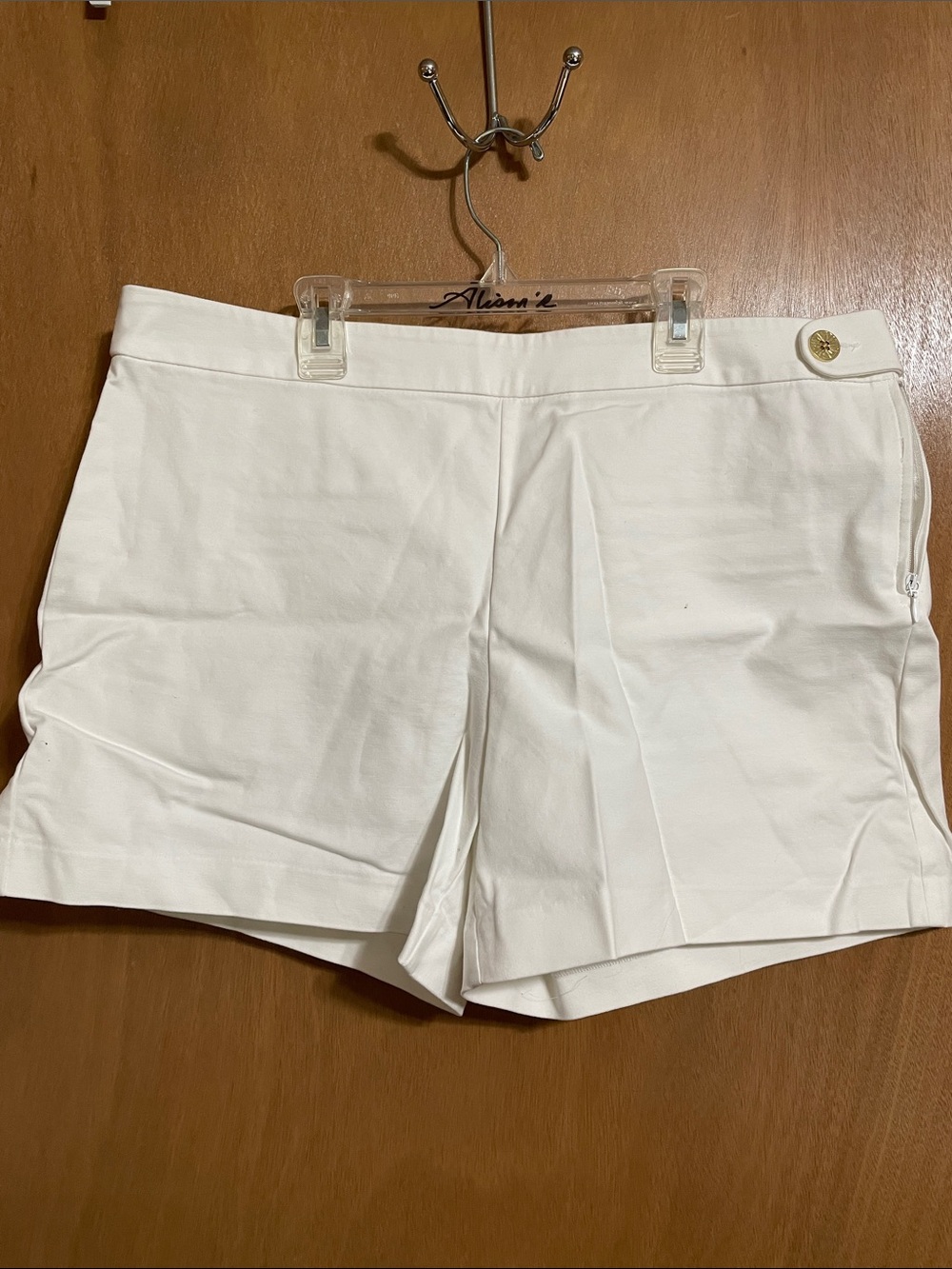 Lilly Pulitzer White Bermuda Shorts